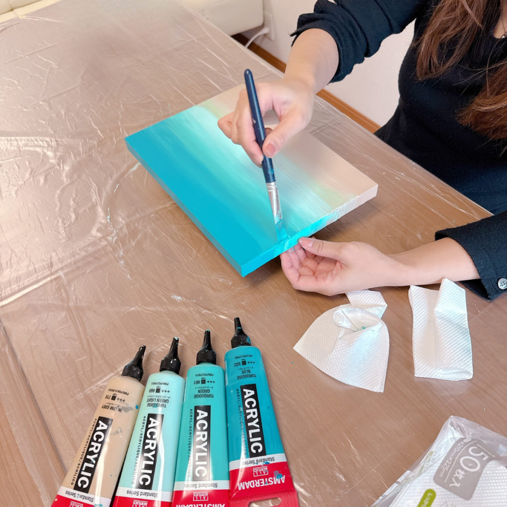 子どもが主体的に楽しめる海レジンアート