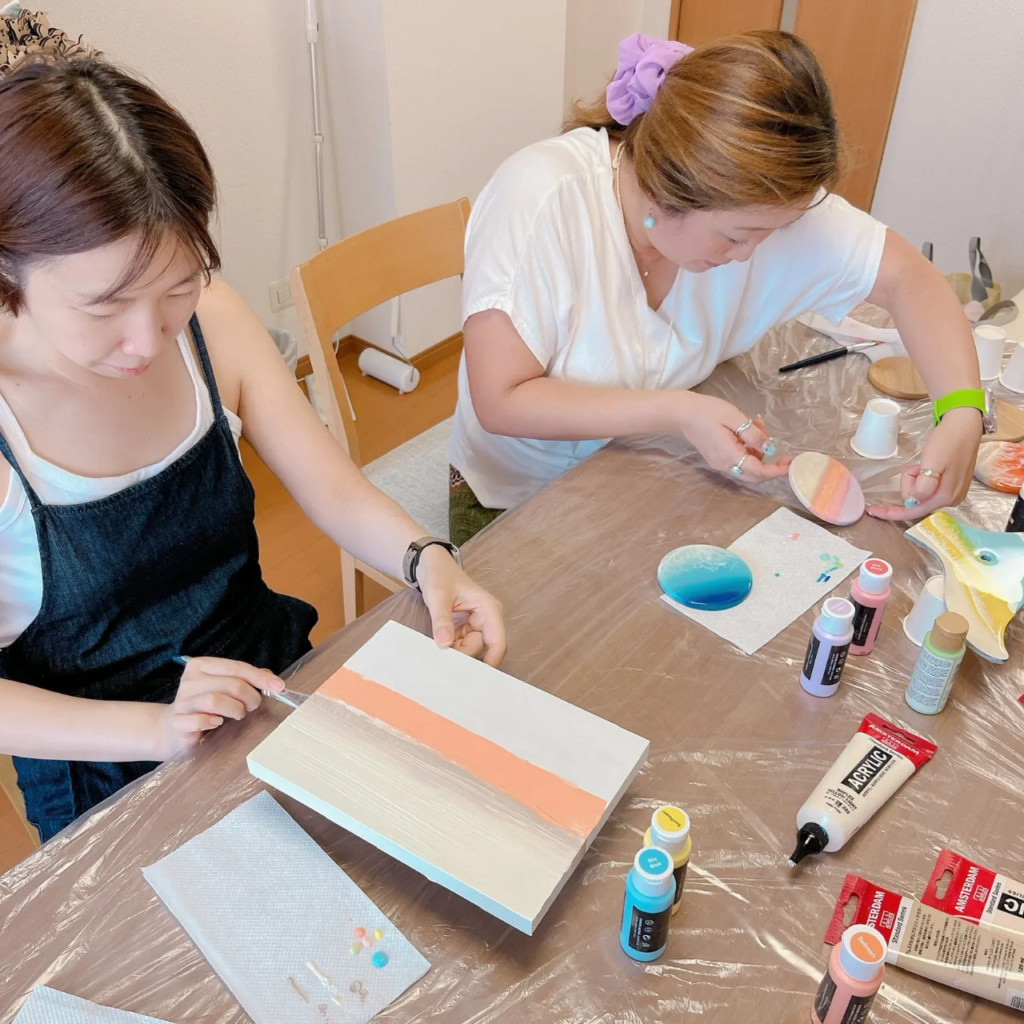 思い思いに「自分だけの海」をつくる時間