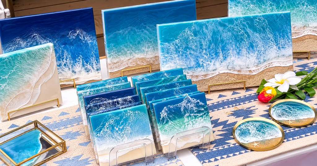 海レジンアート 作品販売してみたいと思ったら