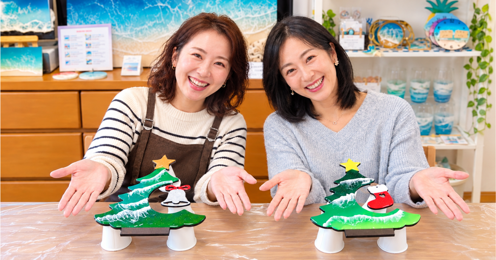 クリスマスツリーワークショップは初心者歓迎